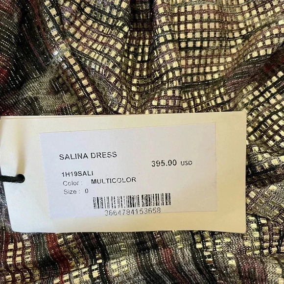 Ba&sh metallic Salina dress - Picture 10 of 14